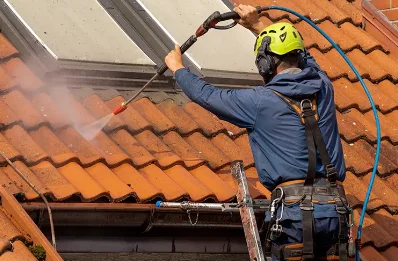 Démoussage et hydrofuge de toiture à Charmeil